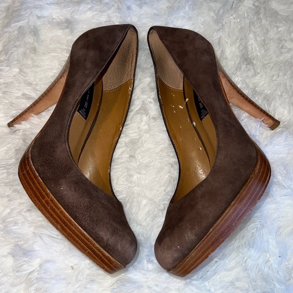 Steven by Steve Madden Lemore brown suede heel option 3 pairs - Picture 3 of 13